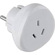 Electraline 70060 Reiseadapter Australien China Weiß