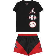 Red Other Sets Jordan Stacked Unisex Tracksuits - Black