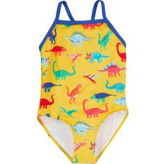 Yellow Bathing Suits Children's Clothing Frugi Kids' Ruby Dinosaur Print Swimsuit - Yellow
