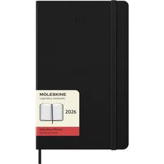 Moleskine Large Black Daily Hard Cover 12 Month 2026 Planner
