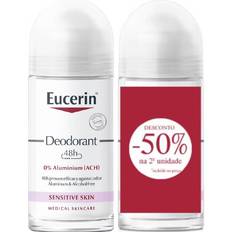 Eucerin Deodorants Eucerin Deodorizing Roll-On 24h 50ml Pack 2