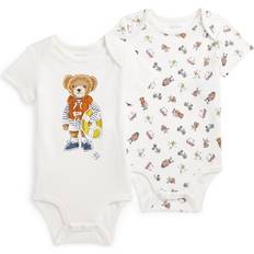 Polo Ralph Lauren Bodysuits Polo Ralph Lauren Baby Bear Sleepsuits - Nantucket Bear