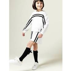 White Other Sets River Island Girls Active Crochet Top And Shorts Set - White