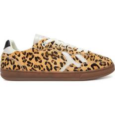 Pepe Jeans Ball Top Low Top Trainers - Leopard Print