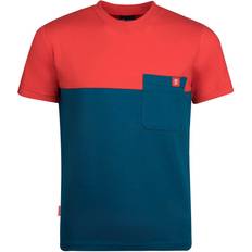 Kid's Bergen T T-shirt Barn - Färg Blå/Röd