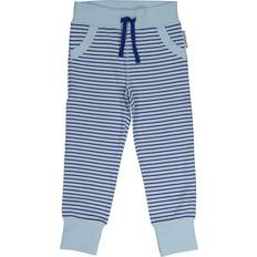 86/92 Byxor Barnkläder Geggamoja Trikåbyxa Byxor Unisex - Blue
