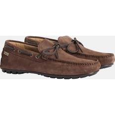 Barbour Lave sko Barbour Courage Mens Driving Shoes - Choco Suede
