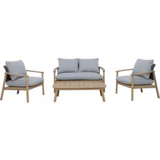 Kettler Outdoor Lounge Sets Kettler Freeport 4-Seater Garden Grey Outdoor Lounge Set