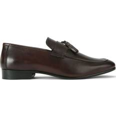 Kurt Geiger Brown Shoes Kurt Geiger Cooper Leather Tassel Loafer - Brown