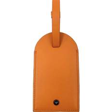Orange Luggage Tags Apatchy London Leather Luggage Tag Orange