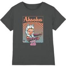 Ahsoka Childrens Kids Rays T-Shirt - Charcoal