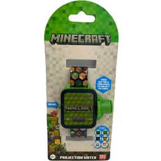 Projektor barn Barnrum Minecraft LCD Digitalt Armbandsur Med Projektor Med 6 Motiv