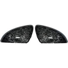 Wing Mirror Covers Tlily Carbon Pattern Side Wing Mirror Cover for Golf 7 MK7 7.5 GTD R GTE VII Cap E-Golf Sportsvan 2013-2019