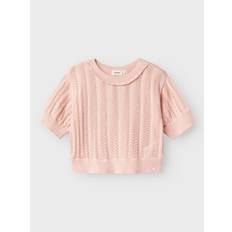 104 Øvrige sæt Name It Loose Fit Strikket Top - Rosa