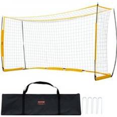 Fußball VEVOR Tragbares Fußballtor Soccertor Fußballnetz 12 x 6 Fuß