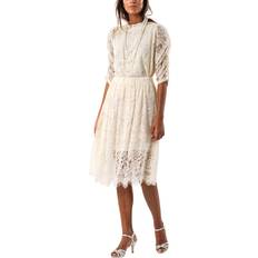 Lollys Laundry Lilou Lace Blouse - Creme
