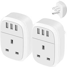 USA Travel Adapter 2 Pack