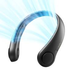 Hand Held Fans Jisulife Portable Neck Fan 4000 mAh
