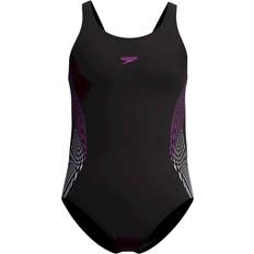 Speedo Rosa Baddräkter Speedo Placement Muscleback JR Baddräkt - Purple