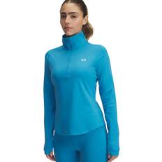 Dame - Syntetisk Overdele Under Armour Motion Women's Zip Emea Funktionsshirt - Blue