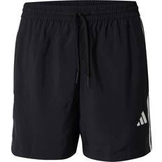 adidas 3S Chelsea 5" Sweatshorts - Black/White