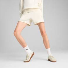 Puma Women Shorts Puma Elevated Women's Sports Shorts - White Natural
