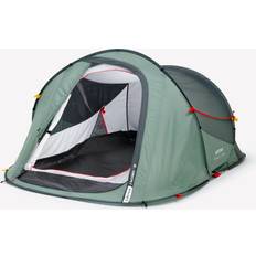 Quechua Blue Tents Quechua 2-person Camping Tent 2 Seconds Green Eucalyptus Green/smoked Green