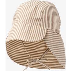 9-12M Solhattar Wheat Legionärshatt Tonga - Cappucino Stripe