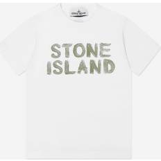 Stone Island White Ss T-Shirt - White