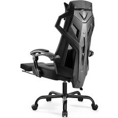 GTPLAYER Mesh Gaming Chair with Footrest