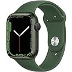 Apple Watch Series 7 45mm Green Aluminium Case with Clover Sport Band