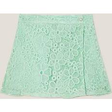 Green Skirts Children's Clothing Monsoon Girls Floral Embroidered Skort - Green