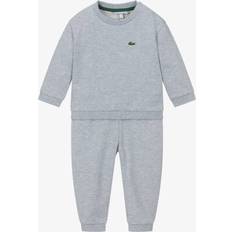 Lacoste Tracksuits Children's Clothing Lacoste Boys Fleece Tracksuit - Light Heathered