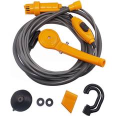 Tomtop Jms Camping Shower 12V Electric Outdoor Folding Bucket Kit