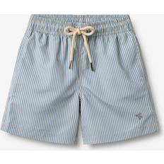 Polyester Badbyxor Wheat Badshorts - Hansi - Blue Simma Stripe