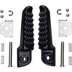 Motorcycle Foot Pegs Bike It Motorcycle Footpeg Replacement - Black
