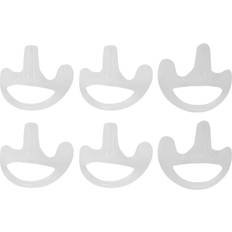 Walkie Talkies Tlily 3 Pairs Transparent Silicone Soft Earbud For Walkie Talkie Covert