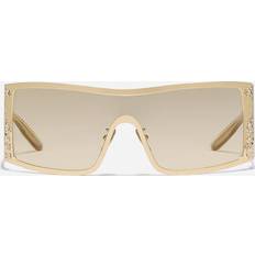 Solglasögon Dolce & Gabbana DG2317 02 7I Guldiga Solglasögon Metall Guld Brun