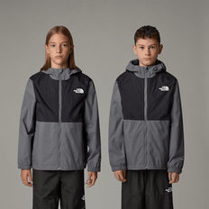 The North Face Rain Jackets Children's Clothing The North Face Teens Rain Zip-in Jacket - Smoked Pearl/TNF Black