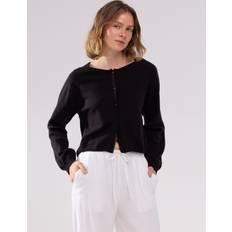 Solid Colours Cardigans Lindex Fine-Knit Cardigan
