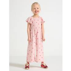 Rosa Jumpsuits & Overaller Lindex Kortärmad Jumpsuit
