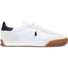 Polo Ralph Lauren Canvas Sneakers Polo Ralph Lauren Hester Suede Canvas Sneaker Hud Karta Nyckelband - Vit