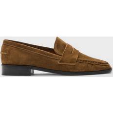 ATP Atelier Airola Cannella Suede Loafers - Brown