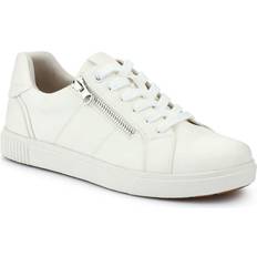 Pavers white trainers Pavers Casual Dual-Fasten Trainers - White
