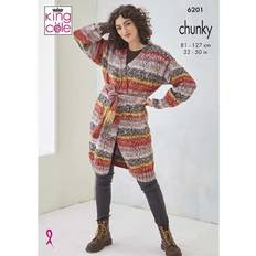 Needlework Patterns King Cole Knitting Pattern with Waistcoat 6201