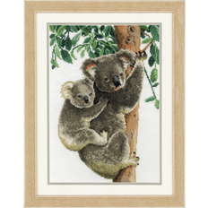 Needlework Kits Vervaco Counted Cross Stitch Kit Koala With Baby