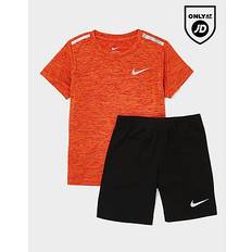 Nike Miler T-Shirt Shorts Set Children - Red