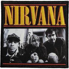 Tygmärken & Laglappar Nirvana London Photograph Iron On Patch