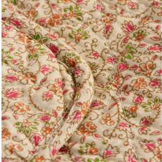 Ib Laursen Dyner Ib Laursen Beige Quilt 130x180 cm Dyne Rød