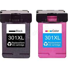 Cartouches D'encre HP 301 XL Pack De 2 - Noir Et Tricolore